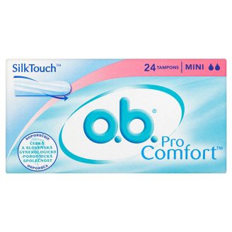 O.B.Tampony ProComfort Mini 24ks | Zdravotnické potřeby - Dámská intimní hygiena